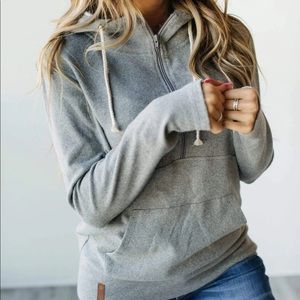 Mindy Mae’s Market Half Zip Hoodie